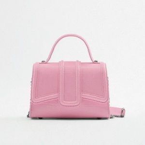 Brand New Zara Pink Mini City Bag with Tag